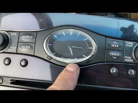 Видео: Infiniti fx35 fx37 qx70 S51 замена кнопки replacement push start button разбор климат контроля