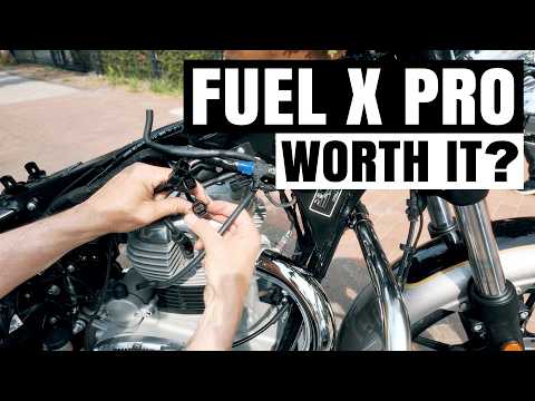 Видео: FuelX Pro на Royal Enfield Meteor 350 — плавный ход или шумиха?