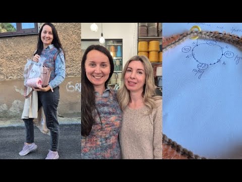 Видео: Вязальный влог 🧶Ура! Встреча с @MadebyMarinai и @svetlanakoskinen ❤️ что на спицах 