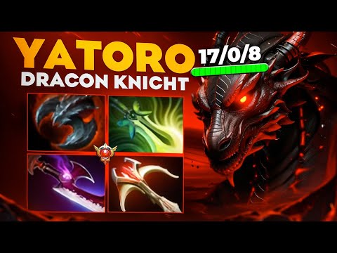 Видео: YATORO НА КЕРРИ ДК УНИЧТОЖИЛ ВСЮ КАРТУ СЫГРАВ НА 0🔥┃Dragon Knight 7.37e