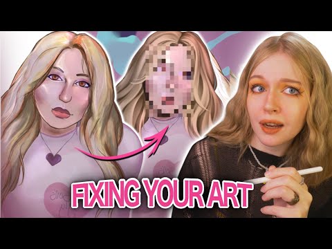 Видео: ИСПРАВЛЯЮ АРТ-АРТ моих подписчиков 6 😲