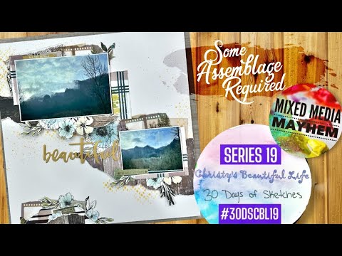 Видео: Хаос в смешанной технике | #30DSCBL — Прекрасно