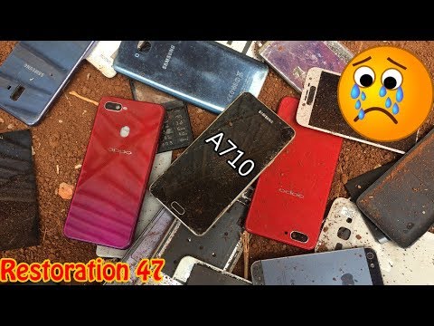 Видео: Восстановление телефона SAM SUNG GALAXY A710 (A7- 2016) - восстановление старого телефона уничтожено