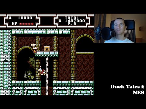 Видео: Duck Tales 2. NES. Полное прохождение на Easy