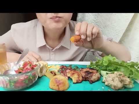 Видео: Мукбанг запечëные овощи с мясом