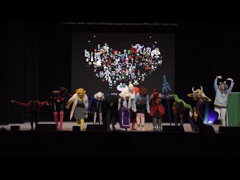 Видео: UNDERTALE - сценка, 10 лет спустя, команда «Андерграунд» г.Воронеж, Рамонь - FUJI FEST