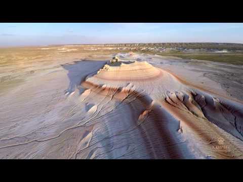 Видео: Плато Устюрт. Лабиринт вечности / Ustyurt Labyrinth of eternity