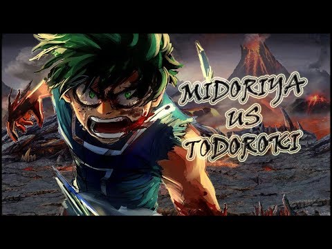 Видео: Мидория против Тодороки (Полный Бой)