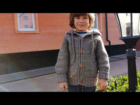 Видео: Жакет детский, на мальчика. Экспресс МК