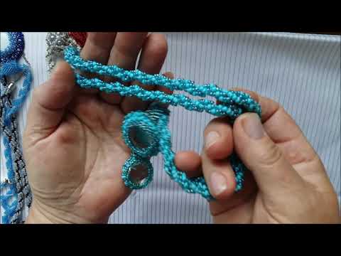 Видео: MК.АМЕРИКАНСКИЙ ЖГУТ ИЗ БИСЕРА.