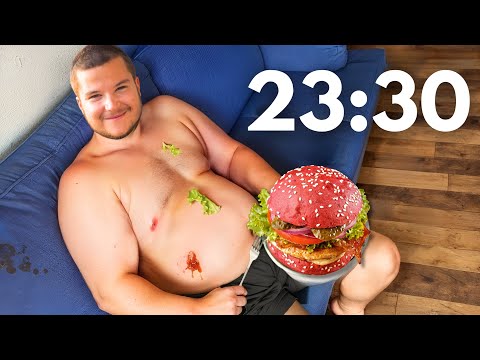 Видео: ЖИВЯХ КАТО 100-КИЛОГРАМОВ ЧОВЕК ЗА ДЕН