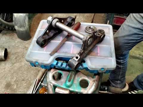 Видео: Рулевая колонка реставрация посадок конические подшипники мотоцикл Урал Днепр к750