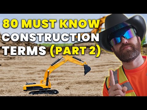 Видео: 80 дополнительных строительных терминов (часть 2)