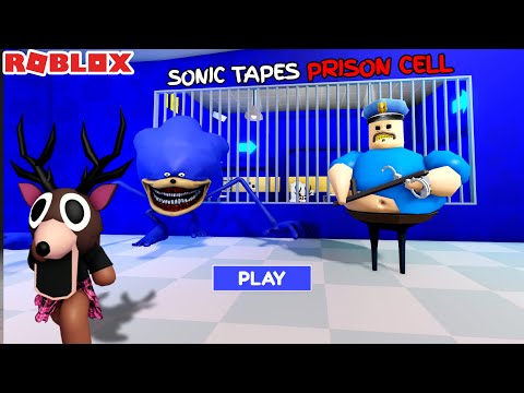 Видео: НОВИНКА! SONIC TAPES vs POLICE: ПОБЕГ ИЗ ТЮРЬМЫ БАРРИ: 99 НОЧЕЙ ОЛЕНЬ (OBBY) ROBLOX