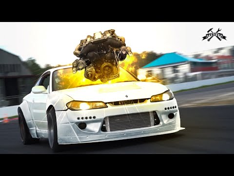 Видео: Постройка Nissan Silvia S15 для дрифта на VQ30DETT | SWAP VQ30DETT Nissan Silvia s15 Drift