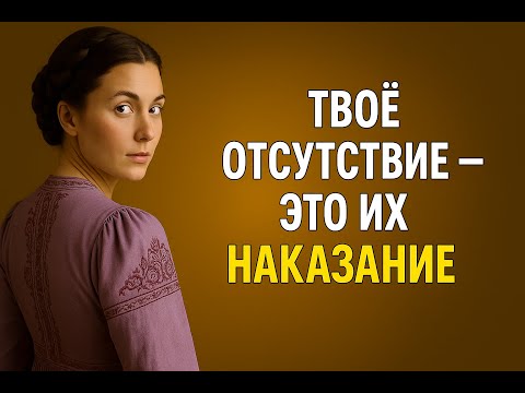 Видео: Твоё Отсутствие — Их Наказание | Стоический Взгляд на Силу Молчания