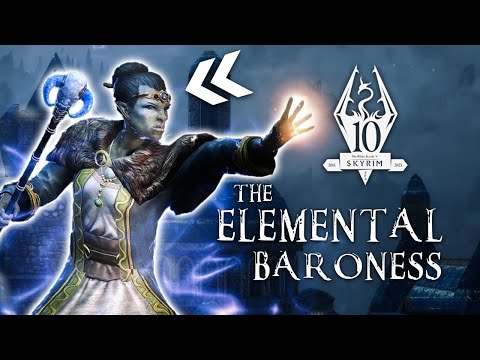 Видео: Элементальная баронесса [Skyrim Anniversary Edition Алхимическая сборка]