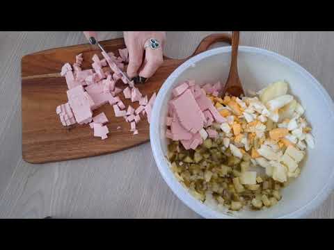 Видео: Вкусный, зимний салатик 🔥👌Winter Salat ✌️