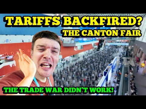 Видео: Предполагалось, что пошлины навредят Китаю, но продажи резко выросли на Кантонской ярмарке