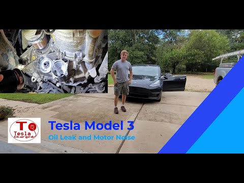 Видео: Из моего двигателя Tesla течёт масло — ч. 1