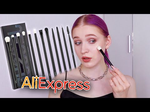 Видео: бюджетные КИСТИ для макияжа глаз с АЛИЭКСПРЕСС🔥 Джессап/Jessup