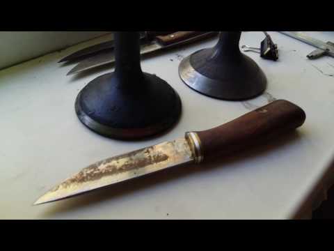 Видео: Ножи из тепловозного клапана