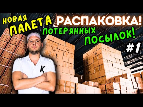 Видео: Новая Палета!🤘 140 Потерянных Посылок!😱 Окупились с Первой Части😃 В Восторге от Находок! США🇺🇸
