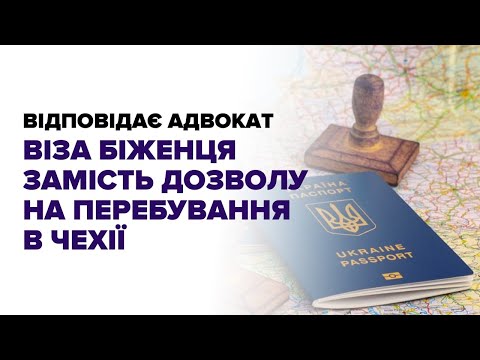 Видео: Віза біженця замість дозволу на перебування в Чехії: чи можливо і чи варто?