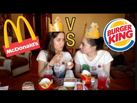 Видео: BURGER KING ПРОТИВ MC DONALD'S/ЧЕЛЛЕНДЖ С #AykaEmilly #MCDONALDS #BURGERKING