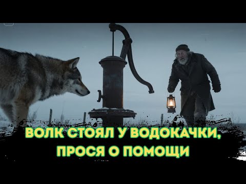 Видео: Волк умолял о помощи у водокачки То, что обнаружил Дед, Разобьет Вам сердце!