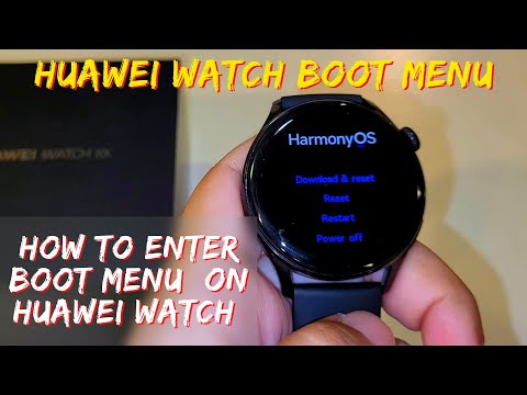 Видео: Как войти в меню загрузки на Huawei Watch 3 | Как перезагрузить Huawei Watch 3