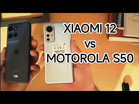 Видео: Motorola S50 и Xiaomi 12. Сравнение: 3 летний флагман или современный середняк?!