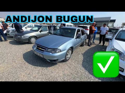 Видео: 5 октябр Андижон машина бозори нексия 1/2 нархлари Andijon mashina bozori nekisya 1/2 narxlari 