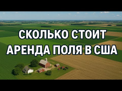 Видео: Сколько можно заработать в США, здав поле в аренду? 