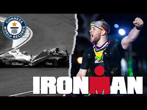 Видео: Как я побил рекорд на самом сложном в мире IRONMAN… без ног