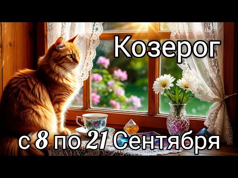 Видео: 🌞Козерог! Таро прогноз с 8 по 21 Сентября!