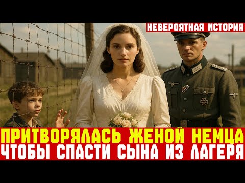 Видео: ОНА 4 года ПРИТВОРЯЛАСЬ ЖЕНОЙ немца, чтобы вытащить сына из лагеря | СССР