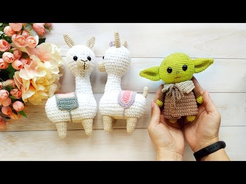 Видео: Готовые вязаные игрушки // Процессы