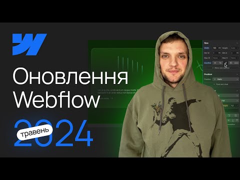 Видео: Огляд оновлень Webflow за травень 2024