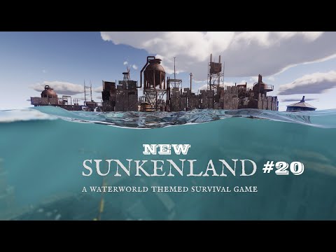 Видео: Sunkenland #20. Глобальное обновление. Зачистка предпоследнего острова. Хедхантеры 1 из 2.
