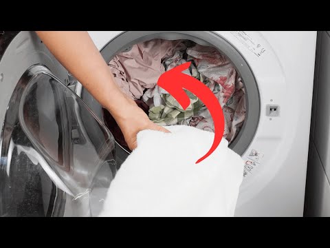 Видео: Ваше бельё всё ещё грязное? Исправьте это одним трюком