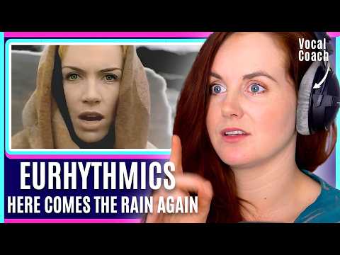 Видео: Лучшее настроение 80-х | Eurythmics - Here Comes The Rain Again |Анализ реакции преподавателя вокала