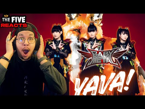 Видео: BABYMETAL | YAVA! | С группой Kami на живом выступлении Legend MM 2024 | The Five Reacts