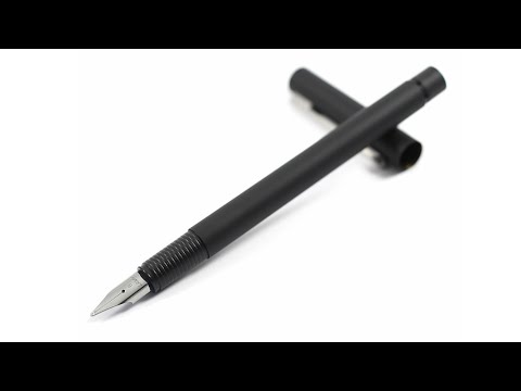 Видео: Обзор перьевой ручки LAMY CP1