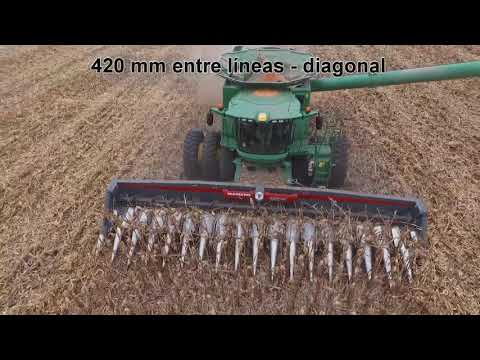 Видео: Безрядковая жатка для уборки кукурузы MAINERO MDD200 3