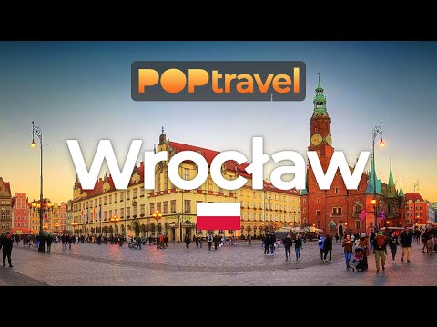 Видео: ВРОЦЛАВ, Польша 🇵🇱 - Осенний вечер - прогулка 4K HDR с субтитрами