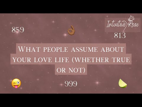 Видео: ЧТО ТАЙНО ПРЕДПОЛАГАЕТСЯ О ВАШЕЙ ЛИЧНОЙ ЖИЗНИ 😜👌🏾🍋‍🟩🌹✨