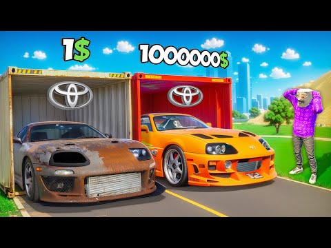 Видео: ОТКРЫЛИ ТОЙОТА КОНТЕЙНЕРЫ И ВЫБИЛ СУПРУ! БИТВА ЗА КОНТЕЙНЕРЫ В ГТА 5 ОНЛАЙН