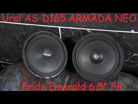 Видео: Адский краш тест Ural AS-D165 ARMADA NEO и Pride Emerald 6,5" FB