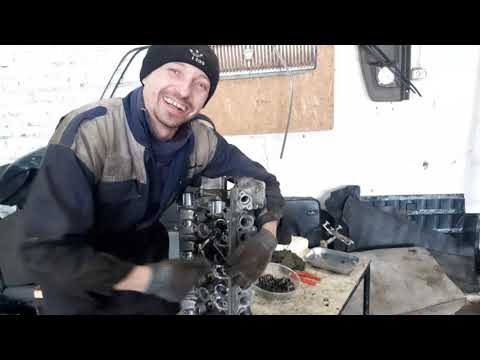 Видео: Из ЗМЗ406 в ЗМЗ409. Работа с ГБЦ. В конце ролика, работа засухаривалкой;)
